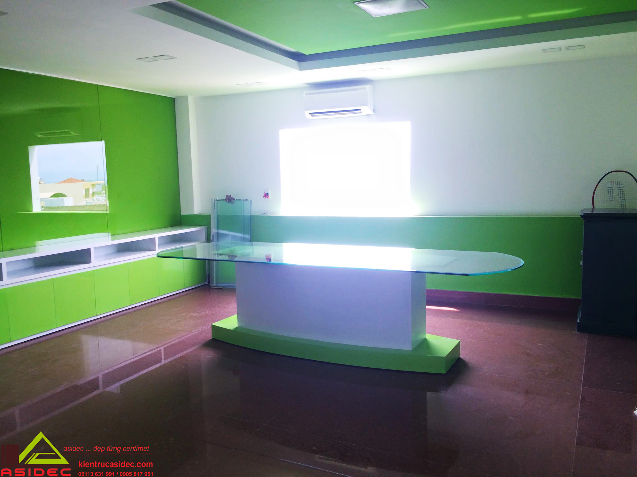 NỘI THẤT VĂN PHÒNG ẨM THỰC TRẦN GIAI ĐOẠN 1